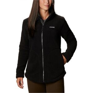 🆕 Brand New Black West Bend Columbia Full Zip Fleece - Women’s (Medium)
